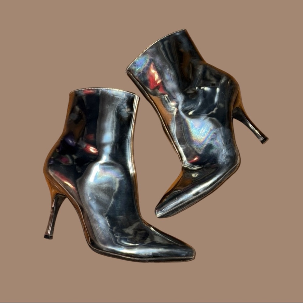 A New Day brand from Target - Silver Metallic Booties